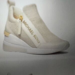 Michael Kors Cream and White Women's Sneakers